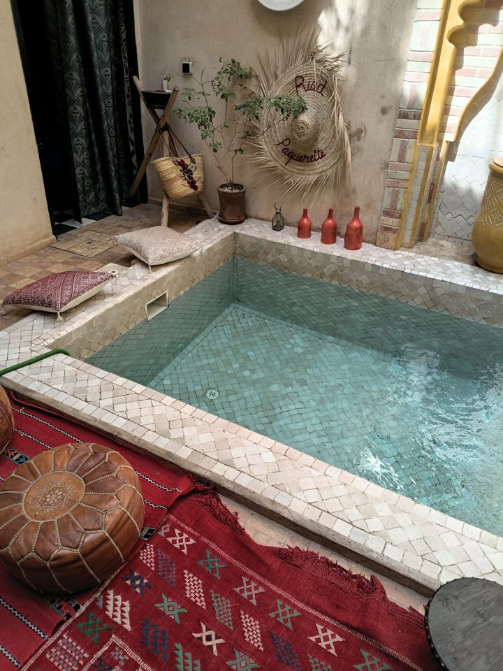 La piscine du patio