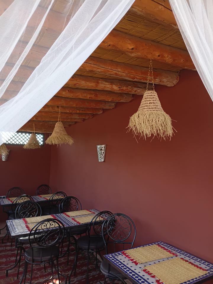 Salle à manger du rooftop